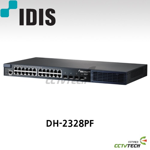 아이디스 DH-2328PF / 28채널 기가비트 네트워크 스위치