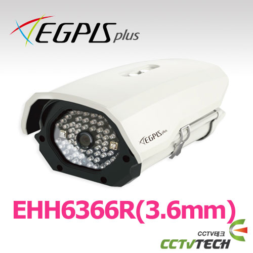[이지피스 공식대리점] EGPIS-EHH6366R(3.6mm) : Full-HD (1920×1080) 2.1Megapixel 1/2.7&quot; CMOS Sensor 주/야간 감시 실외용 하우징일체형