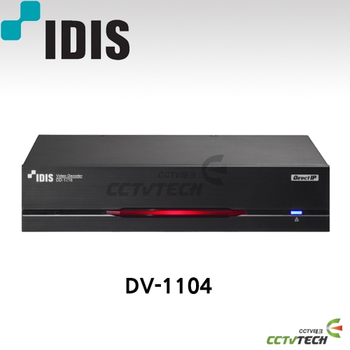 아이디스 DV-1104 : IDIS 영상분석장치, 피플 카운팅 기능 지원, 히트맵, 큐 매니지먼트 기능 지원
