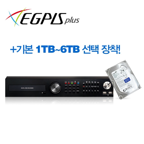 이지피스 QHR-1681EAB+6TB HDD : 16채널 올인원 DVR, EXHD 400만 화소 HYBRID DVR, EX-SDI, HD-SDI, AHD,TVI, CVI, SD
