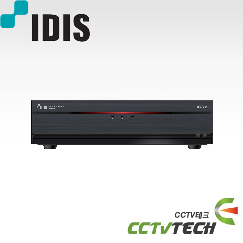 [아이디스] DIR1641 - 16 채널 Full-HD 16 Port PoE지원 네트워크DVRHDD 3TB기본장착