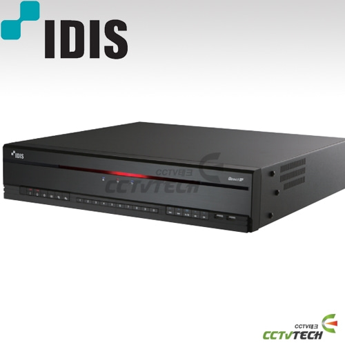[아이디스] DR-6332PS - 32CH NVR, H.265 / H.264, 3TB HDD 기본 제공,16 port PoE Switch 지원