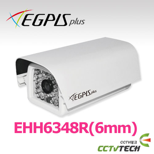 [이지피스 공식대리점] EGPIS-EHH6348R(6mm) : Full-HD (1920×1080) 2.1Megapixel 1/2.7&quot; CMOS Sensor 주/야간 감시 실외용 하우징일체형