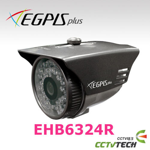 [이지피스 공식대리점] EGPIS-EHB6324R(3.6mm) -주/야간 감시 실외용 적외선카메라 3.6mm 고정 초점 렌즈 24EA IR LED