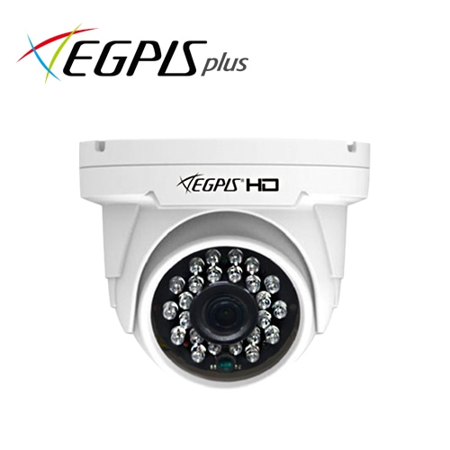 [이지피스] EGPIS-EAD6124RS(S)(3.6mm) : 2.1메가 픽셀 AHD 돔적외선 카메라 IR LED 24EA