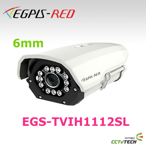 [이지피스 공식대리점] EGPIS-RED EGS-TVIH1112SL(6mm) - 2.1메가 픽셀 FULL-HD 1080P TVI SEARCH-LIGHT 카메라