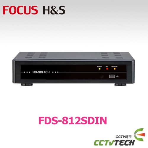 FOCUS H&amp;S FDS-812SDIN : HD-SDI 1080P 8채널 DVR