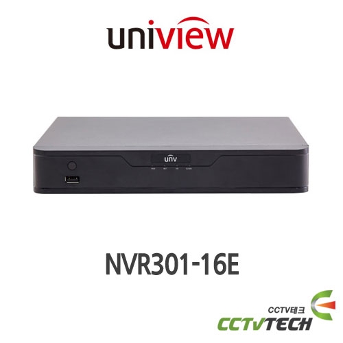 유니뷰 NVR301-16E - 16ch 1-SATA Ultra 265/H.265/H.264&amp;4K NVR