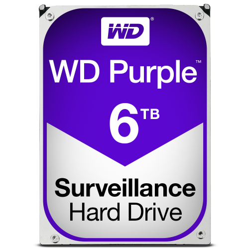 WD PURPLE 6TB 하드디스크 (DVR용) - 하드저장장치