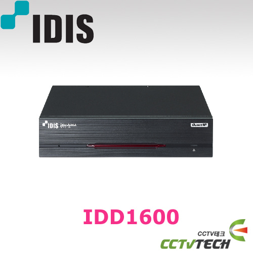 [아이디스] IDD1600, IDD-1600 - 네트워크 비디오 디코더로서 영상 데이터를 아날로그 신호로 변환하여 출력해주는 제품