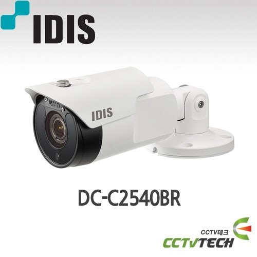 아이디스 DC-C2540BR : Full-HD IR 뷸렛 카메라 (히터 내장), 2.8~12mm MFZ전동줌