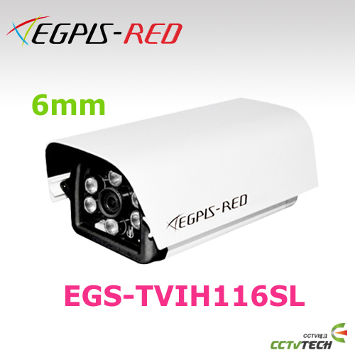 [이지피스 공식대리점] EGPIS-RED EGS-TVIH116SL(6mm) - 2.1메가 픽셀 FULL-HD 1080P TVI SEARCH-LIGHT 카메라