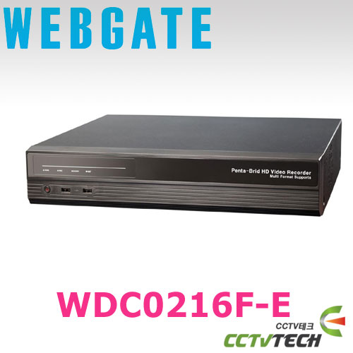 [웹게이트] WDC0216F-E : Fulll-HD 1080P 16채널 DVR녹화기