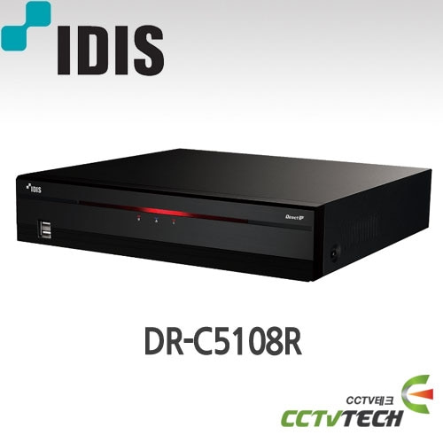 아이디스 DR-C5108R : DirectIP 8채널 H.265 4K NVR