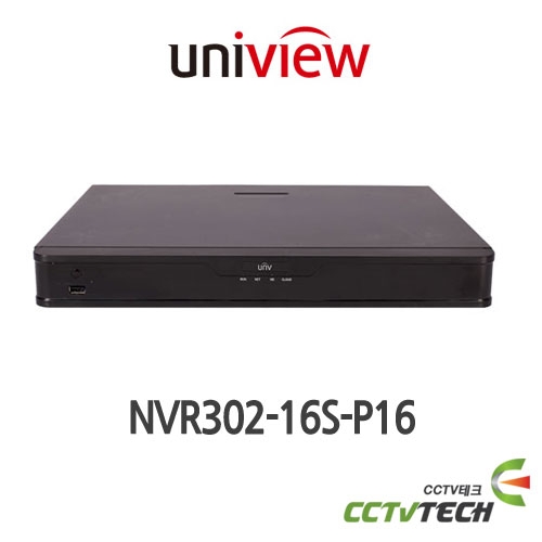유니뷰 NVR302-16S-P16 - 16 Channel 2 HDDs NVR