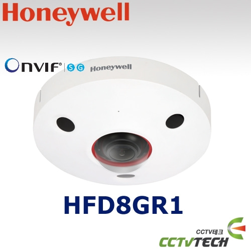 하니웰 HFD8GR1 - 12MP 네트워크 IR Fisheye 카메라