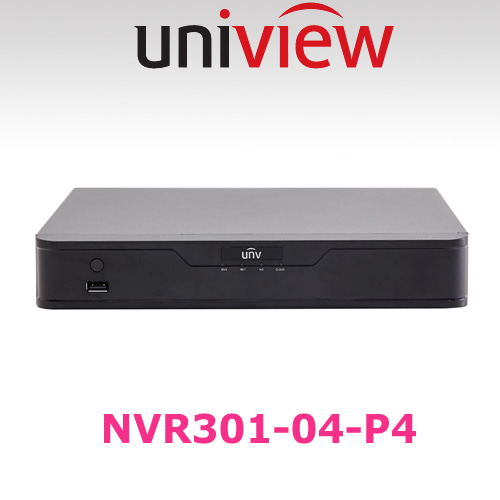 [유니뷰] NVR301-08-P8 - 8채널 PoE NVR POE 최대300m