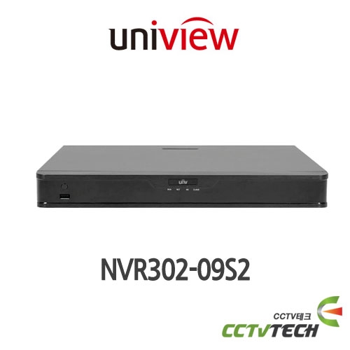 유니뷰 NVR302-09S2 / 9 Channel 2 HDD NVR