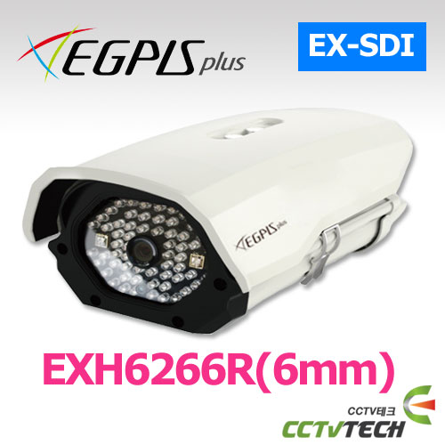 [이지피스] EGPIS-EXH6266R(6mm) EX-SDI(1920×1080) 2.1Megapixel 1/2.9&quot; Sony Exmor CMOS 주/야간 감시 실외용 하우징 일체형