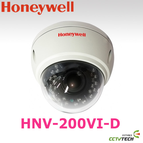 [하니웰] HNV-200VI-D - Full-HD 2.3 메가픽셀 IR 일체형IP 반달돔카메라 IP66 생활방수