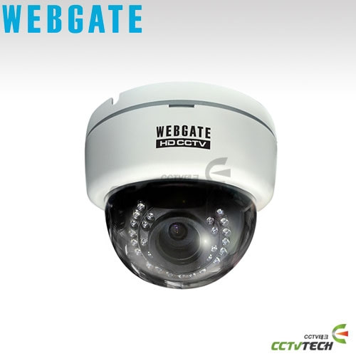 웹게이트 K4000D-IR30 : 4메가픽셀 EX-SDI / HD-SDI (2MP) IR돔형카메라, 2.8mm~12mm 메가픽셀 렌즈