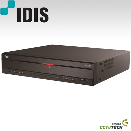 [아이디스] TDR1642, TDR-1642 - HD-TVI를 기반으로 이루어진 16CH DVR, 2TB HDD 기본 제공