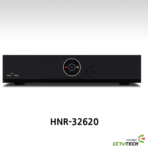 하이트론 HNR-32620 : IP네트워크 32채널 PoE NVR, H.265 고효율 압축 방식 적용