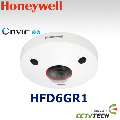 하니웰 HFD6GR1 - 6MP 네트워크 IR Fisheye 카메라