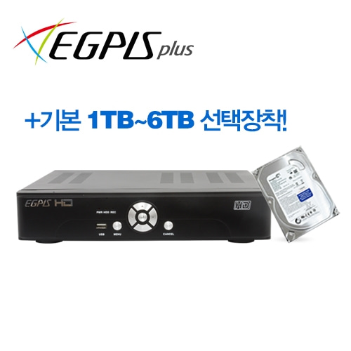 이지피스 QHR-482EAB+2TB HDD : 4채널 올인원 DVR, EXHD 400만 화소 HYBRID DVR, EX-SDI, HD-SDI, AHD,TVI, CVI, SD
