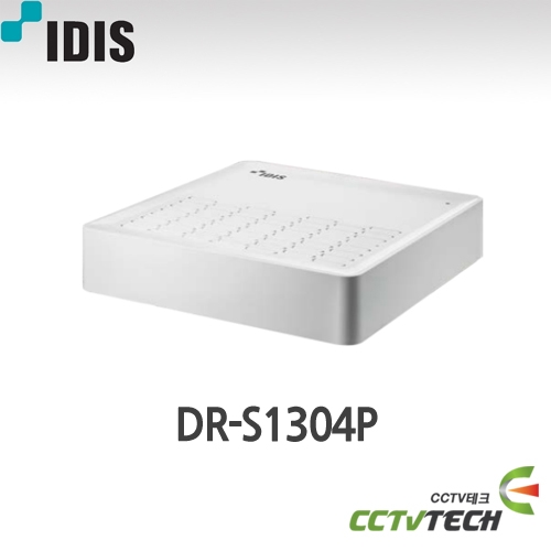 아이디스 DR-S1304P 컴팩트형 4채널 DirectIP NVR,4채널 PoE 스위치 내장