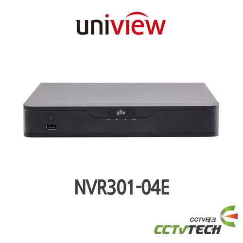 유니뷰 NVR301-04E - 4ch 1-SATA Ultra 265/H.265/H.264&amp;4K NVR