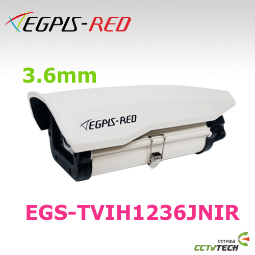 [이지피스 공식대리점] EGPIS-RED EGS-TVIH1236JNIR (3.6mm) - TVI / AHD / CVI / SD 출력이 가능한 4 in 1 하우징 카메라