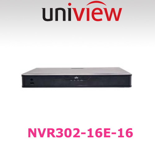 [유니뷰] NVR302-16E-P16 - 16채널 PoE NVR/ 16채널 PoE지원 300m PoE