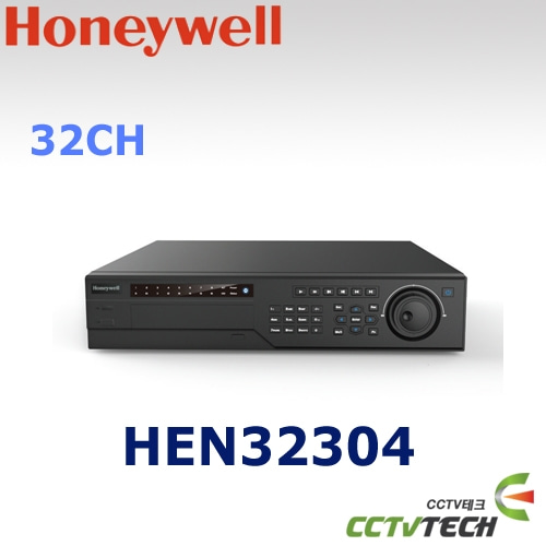 하니웰 HEN32304 - 32CH 4K Standalone NVR, 최대12MP, 8 HDD지원, RAID지원, 24TB