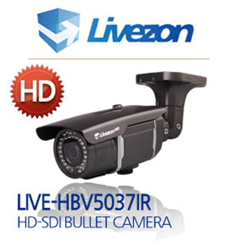 [Livezon] LIVE-HBV5037IR 2.1메가픽셀 HD-SDI 적외선 카메라 3mm~11mm DC IRIS메가픽셀 렌즈 IR LED 37개 (하이파워:2개/일반:35개)