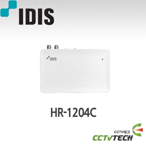 아이디스 HR-1204C : 4채널 HD-TVI 아날로그 녹화기