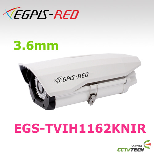 [이지피스 공식대리점] EGPIS-RED EGS-TVIH1162KNIR(3.6mm) - 2.1메가 픽셀 HD-TVI 하우징 일체형 카메라