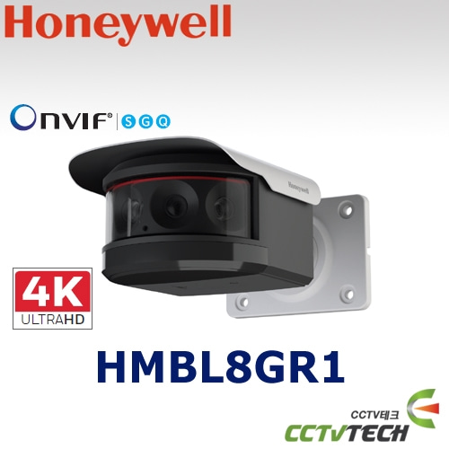 하니웰 HMBL8GR1 - 8MP 네트워크 멀티센서 Bullet 카메라