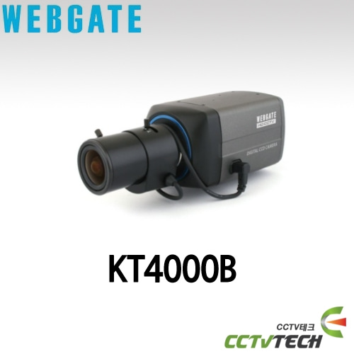 웹게이트 KT4000B 4M(QHD) AHD/TVI 박스 카메라