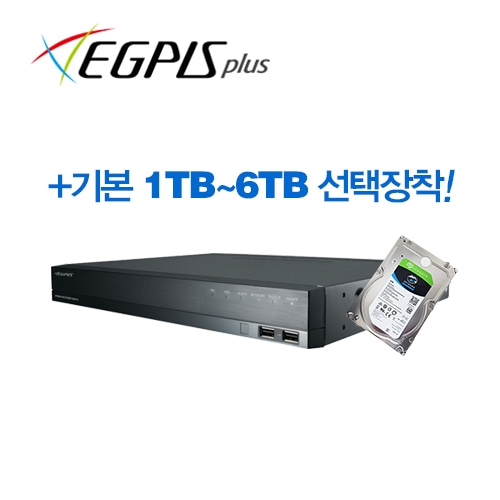 이지피스 ENR-1600S+6TB HDD : 네트워크 16채널 POE NVR