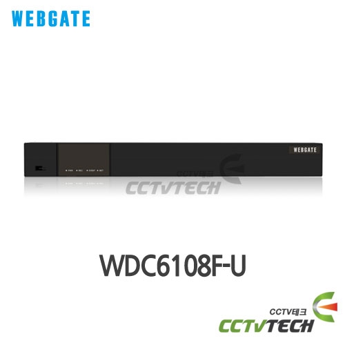[웹게이트] WDC6104F-U : 4MP DVR(HD-SDI, EX-SDI, AHD(4M), TVI(4M), CVBS(960H, SD), IP ), 내장 HDD 2개 장착 가능, 4채널 DVR