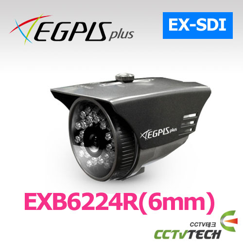 [이지피스] EGPIS-EXB6224R(6mm) EX-SDI(1920×1080) 1/2.9&quot; Sony Exmor CMOS 주/야간 감시 실외용 적외선 카메라