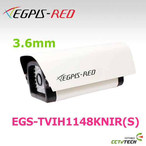 [이지피스 공식대리점] EGPIS-RED EGS-TVIH1148KNIR(S)(3.6mm) - 2.1메가 픽셀 HD-TVI 미니 하우징 일체형 카메라