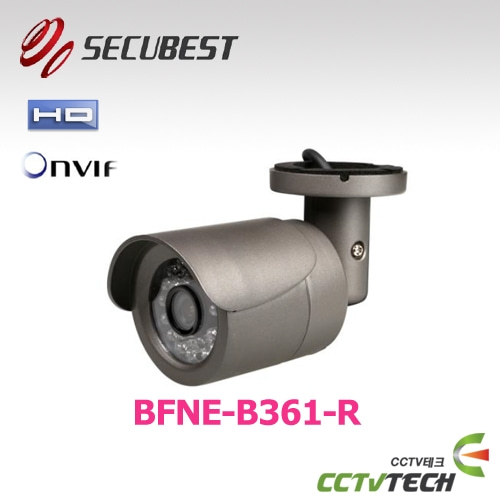 [SECUBEST] BFNE-B361-R - 1M HD IP MINI BULLET CAMERA