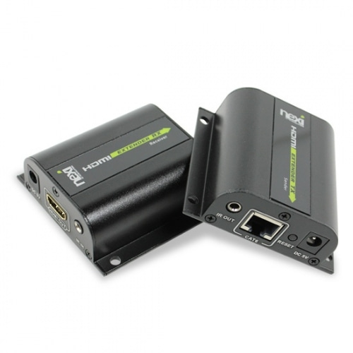 [NEXI] 넥시 NX-HDEX60 : HDMI 리피터 송수신기 세트,최대60M/RJ-45