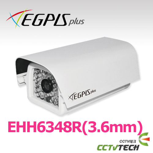 [이지피스 공식대리점] EGPIS-EHH6348R(3.6mm) : Full-HD (1920×1080) 2.1Megapixel 1/2.7&quot; CMOS Sensor 주/야간 감시 실외용 하우징일체형
