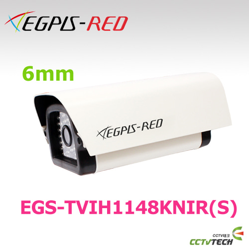 [이지피스 공식대리점] EGPIS-RED EGS-TVIH1148KNIR(S)(6mm) - 2.1메가 픽셀 HD-TVI 미니 하우징 일체형 카메라