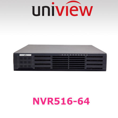 [유니뷰] NVR516-64 - 64채널 초고성능 NVR/ 타사 카메라와의 호환 (ONVIF)RAID 1/5 지원