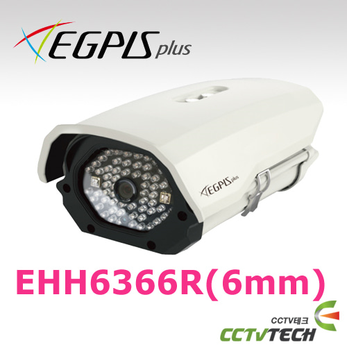 [이지피스]EGPIS-EHH6366R(6mm) - Full-HD (1920×1080) 2.1Megapixel CMOS SENSOR 주/야간 감시 실외용 하우징일체형 6mm 고정 초점 렌즈