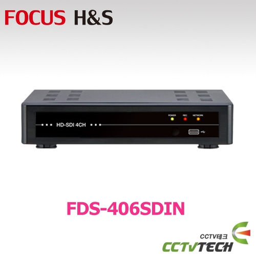 FOCUS H&amp;S FDS-406SDIN : HD-SDI 1080P 4채널 DVR